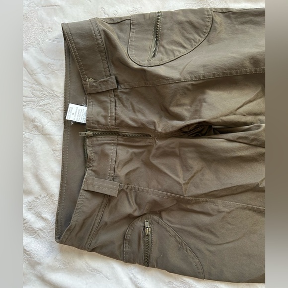 FREE Paros Low waisted Brownish-greenish Straight-Leg Pants size s - Picture 8 of 8